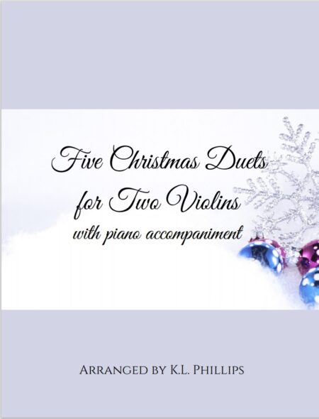 Five Christmas Duets for Two Violins with Piano Accompaniment webcover