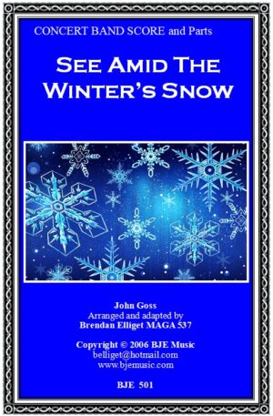 See Amid The Winter’s Snow – Concert Band