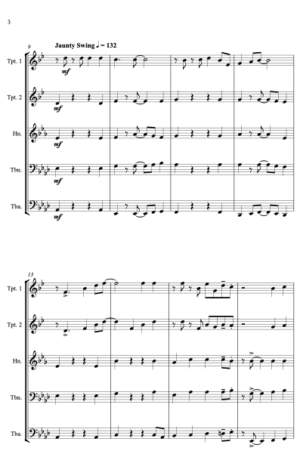 Waltzing Matilda – (Flexible) Brass Quintet