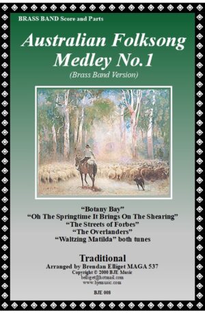 Australian Folksong Medley No. 1 – Brass Band