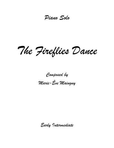 TheFirefliesDance Couverture page 0001