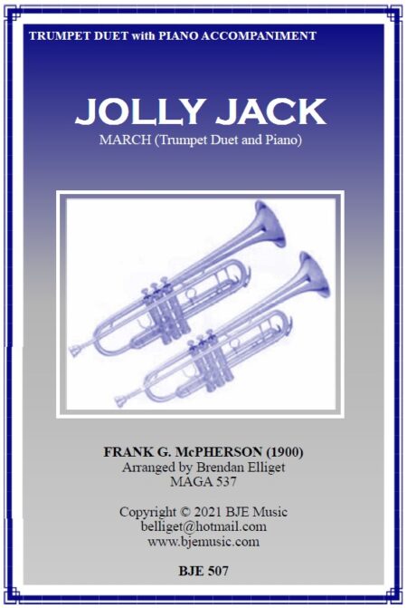 507 FC Jolly Jack March Trumpet Duet and Piano