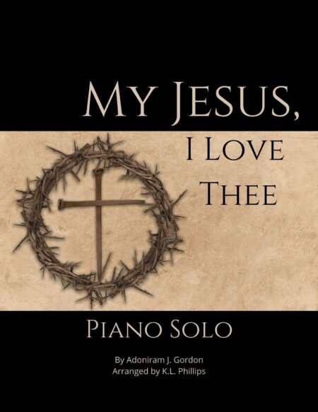 My Jesus, I Love Thee - Intermediate Piano Solo webcover