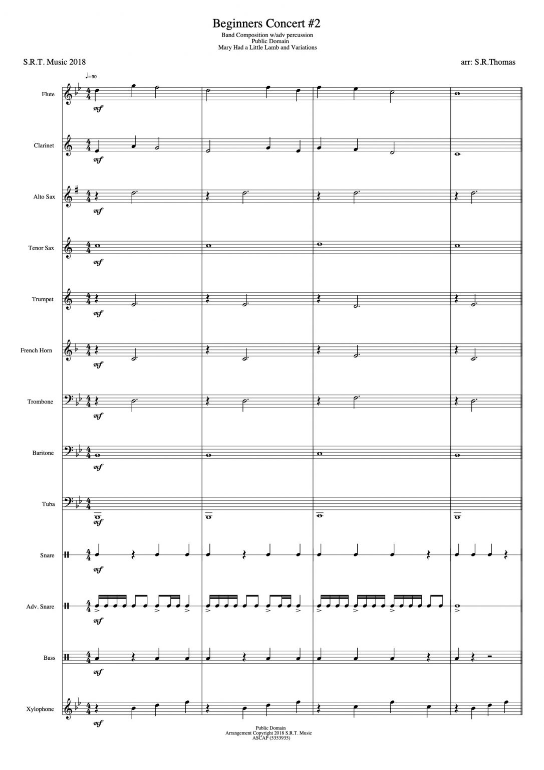 Concert Band Sheet Music - Page 4 Of 11 - Sheet Music Marketplace
