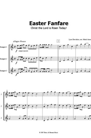 Easter Fanfare – Christ the Lord is Risen Today!