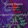 Gypsy dance clarinet duet