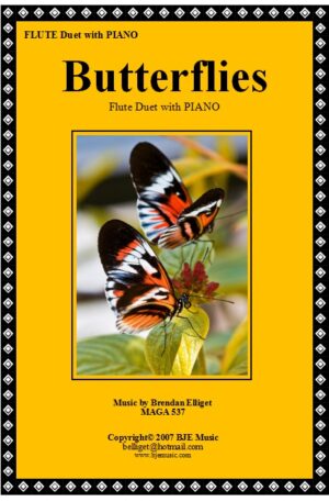 Butterflies – Flute Duet and Piano