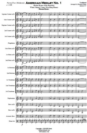American Medley No. 1 – Brass Band