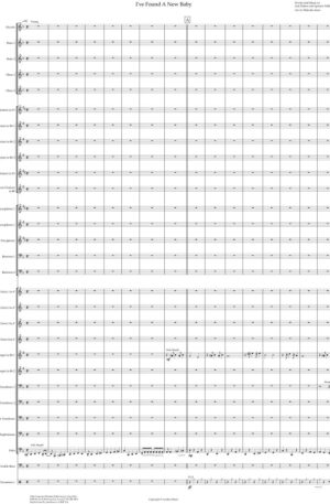 I’ve Found A New Baby – Concert Band