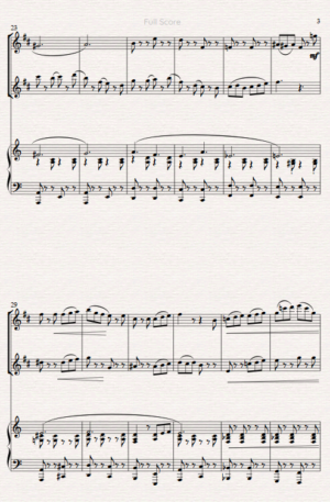 “Salento” A Modern Tarantella for Clarinet Duet and Piano
