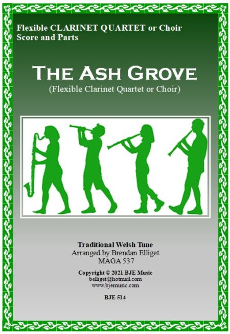 514 FC The Ash Grove Flexible Clarinet Quartet or Choir