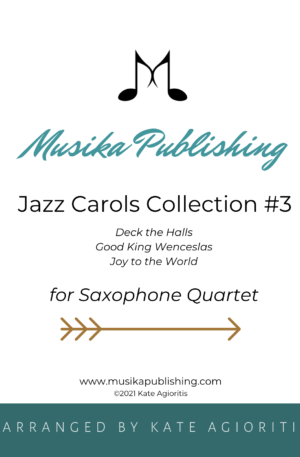 Jazz Carols Collection – Set Three – Saxophone Quartet