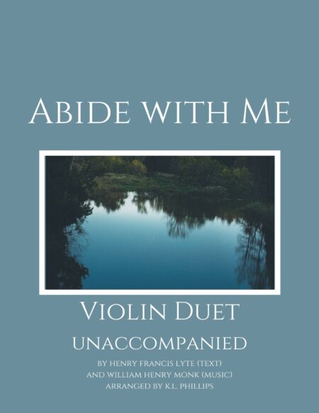 Avbide with Me - Unaccompanied Violin Duet webcover