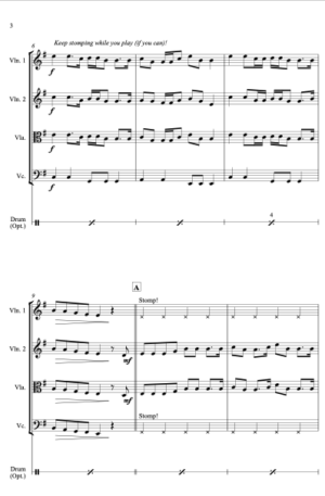 Song of the Wellerman – for String Quartet