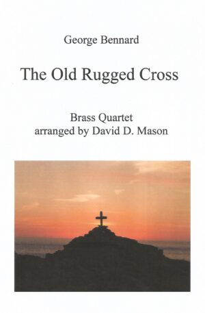 The Old Rugged Cross Brass Quartet Front cover scaled