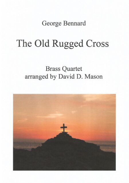 The Old Rugged Cross Brass Quartet Front cover scaled scaled