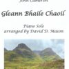 Gleann Bhaile Chaoil Piano front cover scaled