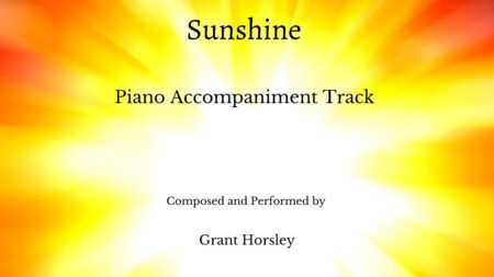 Sunshine piano acc track flute
