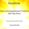 Sunshine sax piano track