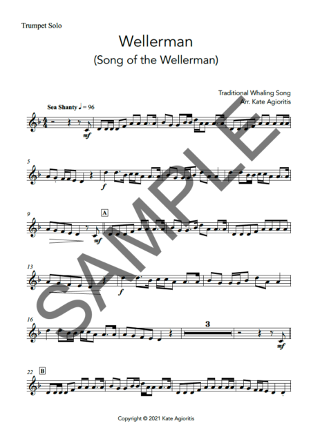 Wellerman Trumpet Sample