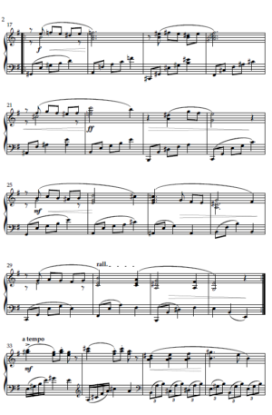 Slavonic dance in E minor op 72 no 2- Dvorak- Piano solo- Intermediate