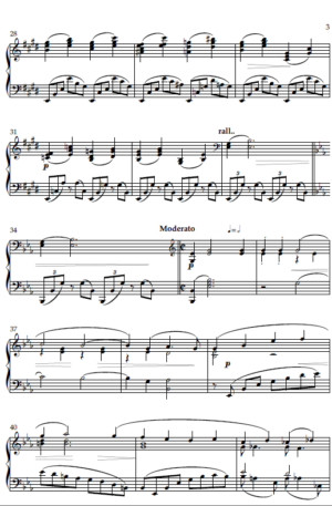 Music from the film “Brief Encounter” by Rachmaninoff- Arranged for Solo Piano (simplified)