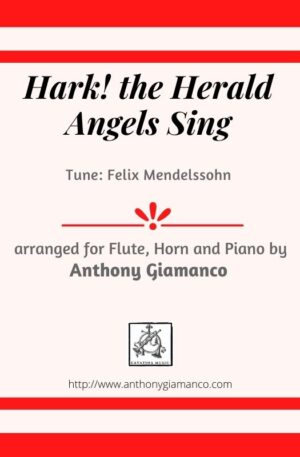 HARK! THE HERALD ANGELS SING -Flute, Horn and Piano
