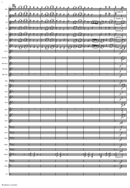 526 The Ash Grove Concert Band SAMPLE page 002