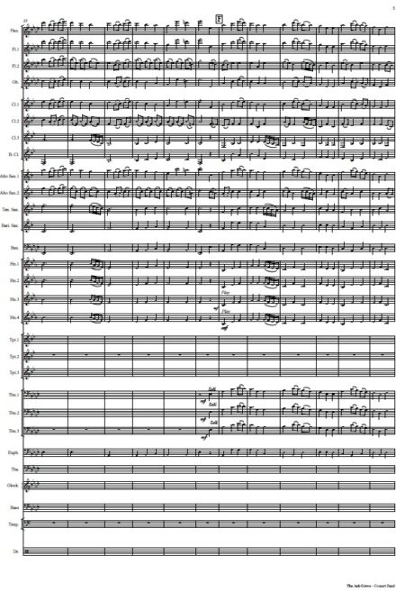 526 The Ash Grove Concert Band SAMPLE page 005