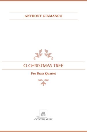 O Christmas Tree brass quartet 0001