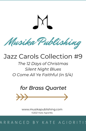 Jazz Carols Collection for Brass Quartet – Set Nine