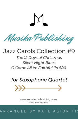 Jazz Carols Collection – Set Nine – Saxophone Quartet