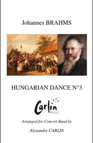 Brahms – Hungarian dance No.3 for Concert Band
