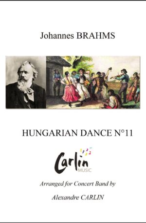 Brahms – Hungarian dance No.11 for Concert Band