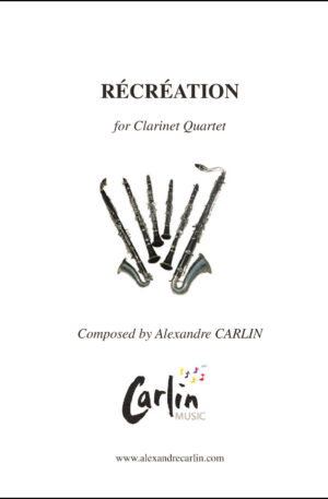 Recreation for Clarinet quartet