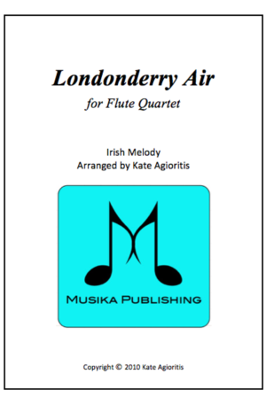 Londonderry Air – Jazz Arrangement for Flute Quartet