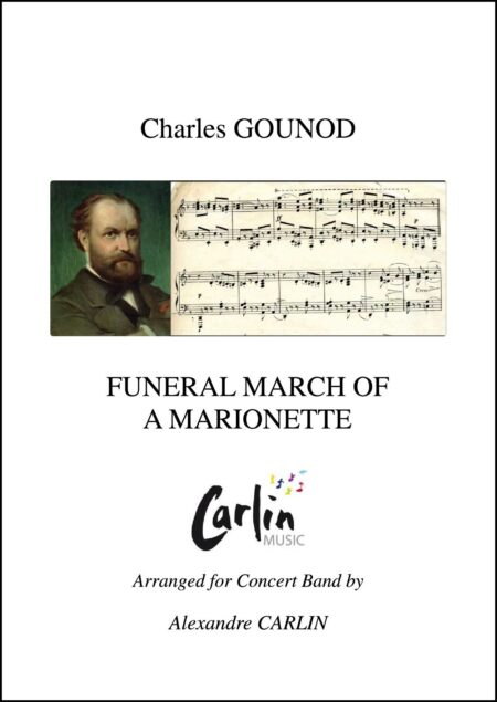 Funeral march of a marionnette webcover with border