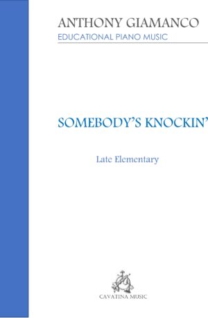 SOMEBODY’S KNOCKIN’ – easy piano