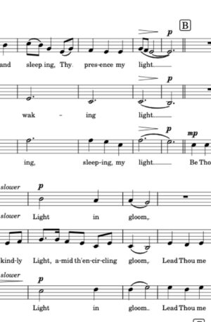 Be Thou My Vision (with “Lead, Kindly Light”) (SAB, SSA Choir – a capella)