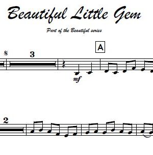 No.2 Beautiful Little Gem (Tuba, Eb Bass or Bb Bass)