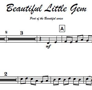 No.2 Beautiful Little Gem (Violin or Viola)