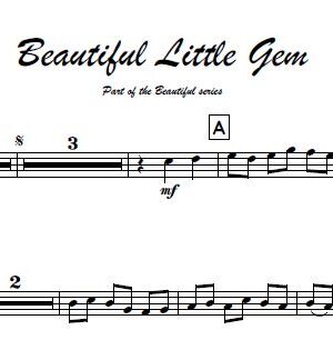 No.2 Beautiful Little Gem (Violin or Viola)