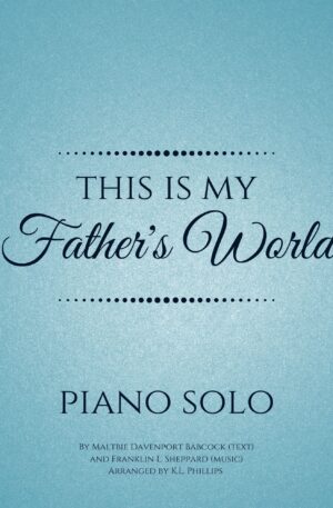 This Is My Father's World - Piano Solo webcover