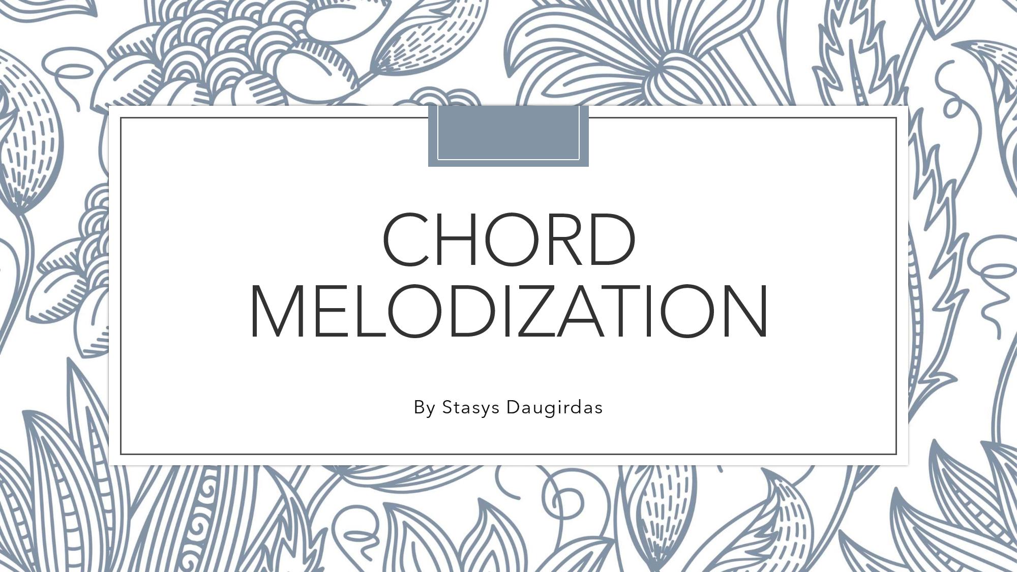 chord melodization cover page 001 3