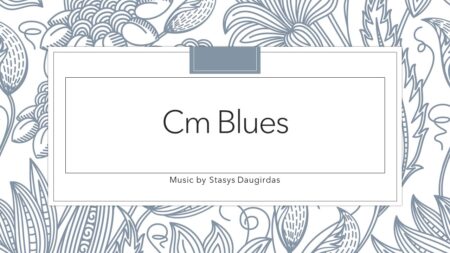 Cm Blues cover 2