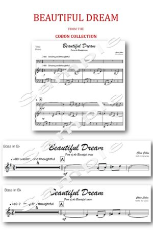 No.3 Beautiful Dream (Tuba, Eb Bass or Bb Bass)