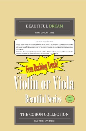 No.3 Beautiful Dream (Violin or Viola)