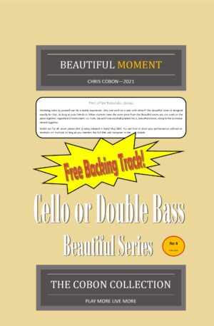 No.4 Beautiful Moment (Cello or Double Bass)