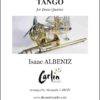 Tango brass Webcover with border