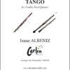 Tango double reed Webcover with border